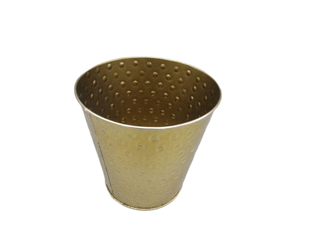 Pot With Artificial Plant Deco Gold D14x14c 1cl=