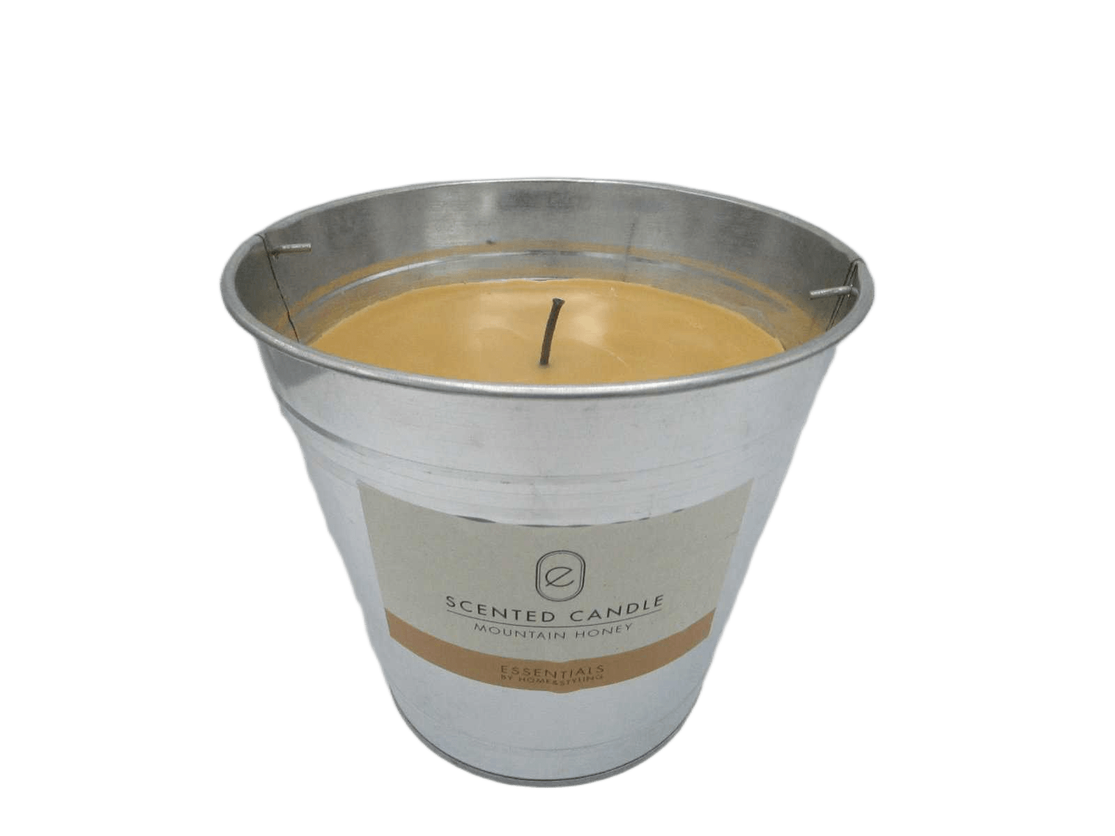 Candle Wax Scented In Tin Bucket