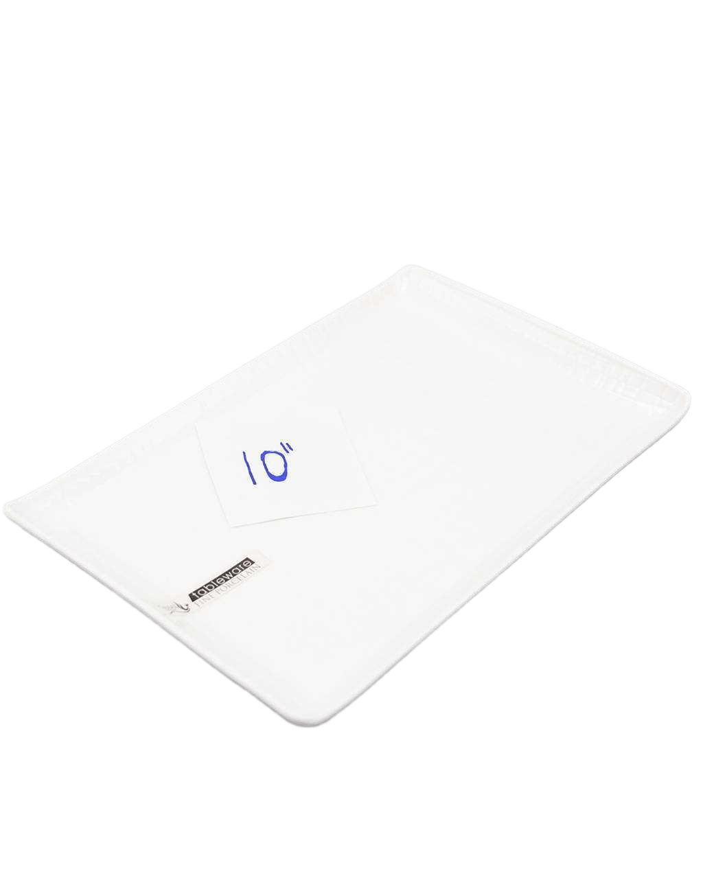 Plate 10"rectangular Plate25.4x16.8x2.1