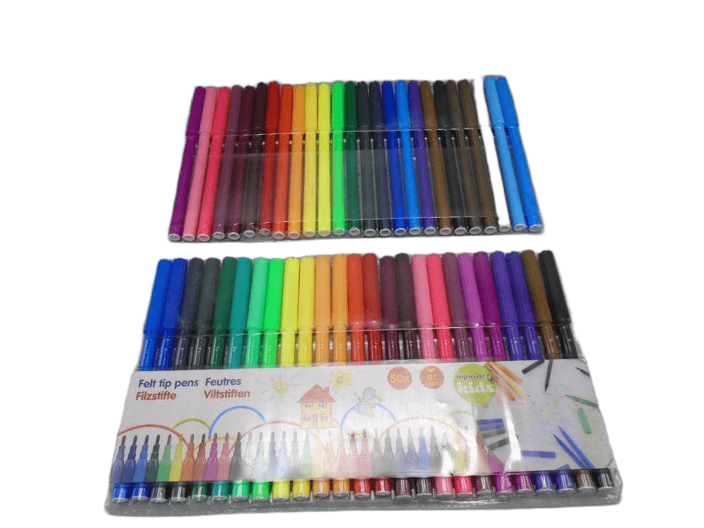 Pen Felt Tip 50 Pcs Pl
