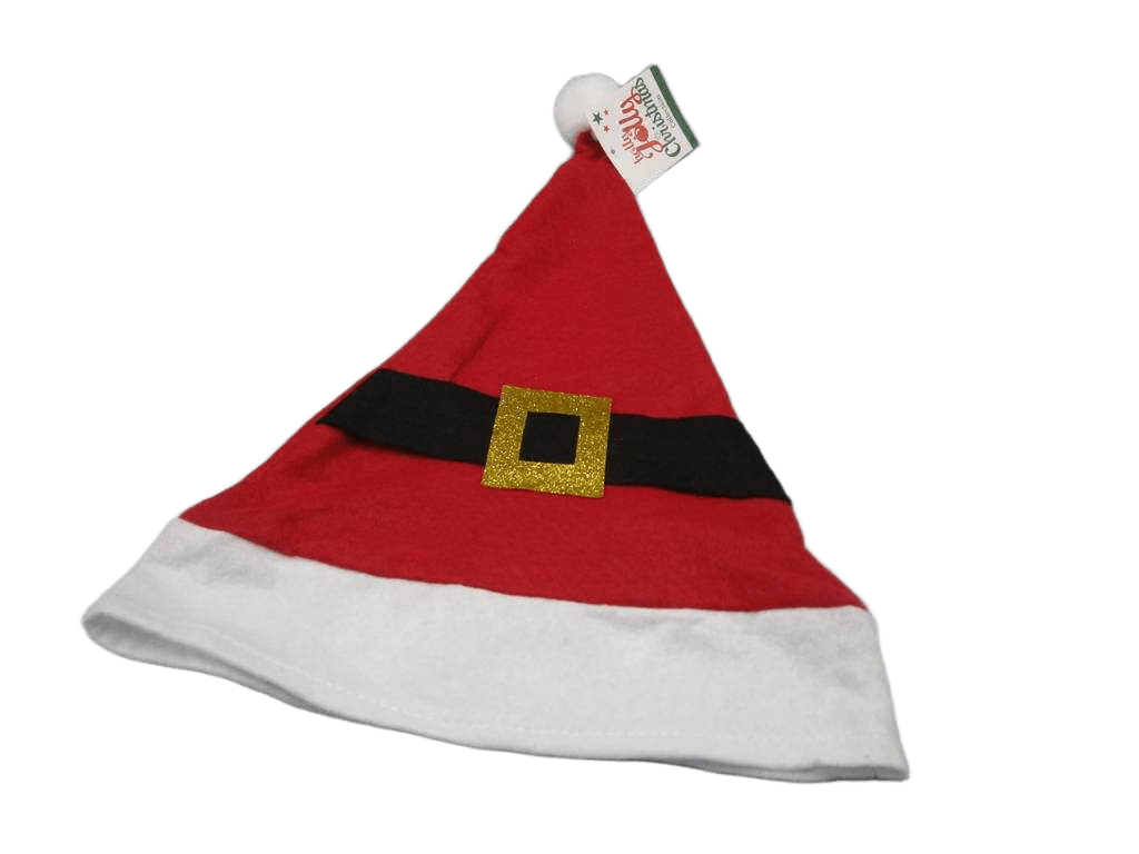 Christmas Hat With Belt 45cm 1cl=