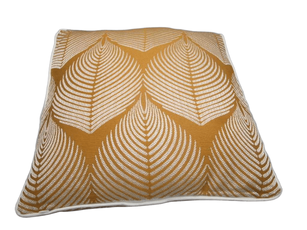 Cushion With 400grs Filling Vaccum Packing Zipper On The Top 100% Polyester Pipping Velvet Outside 0,5cm Matching Line