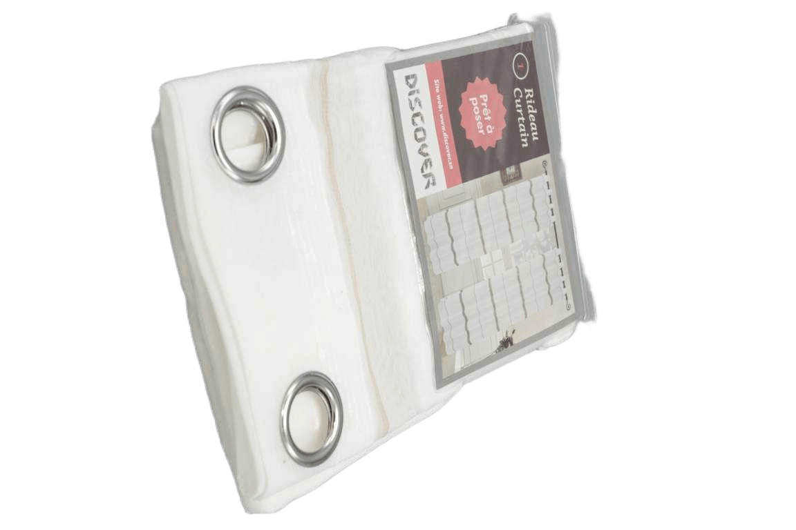 Curtain, 8 Rings Silver 140*270 1 Beige 1cl=