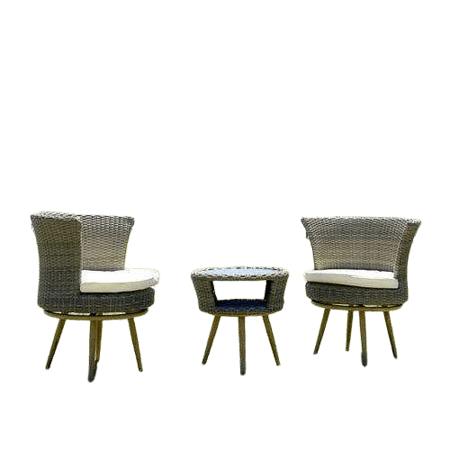 Sofa Garden Set 2 Cahir + Table Sbtrs 2 Pe + Bx1015 Beige