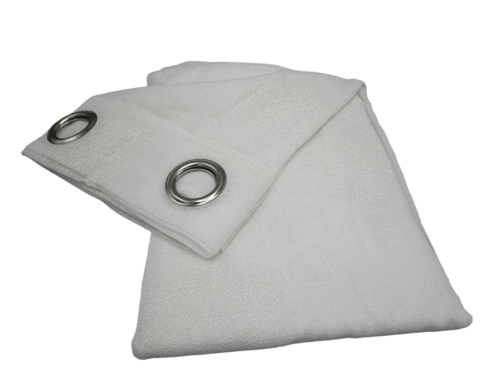 Curtain 140x280 Cm 100% Polyester 8 Ring 135gsm With Packing Hanger