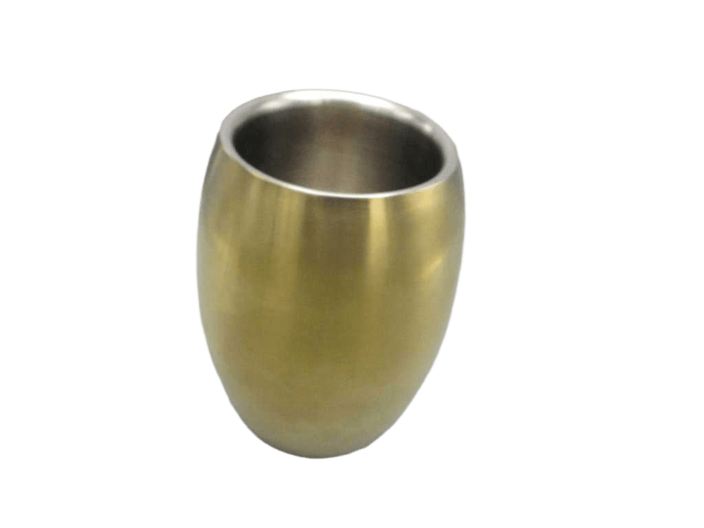 Wine Cooler/ Ice Bucket D/W Belly Matt Gold : Ss 201