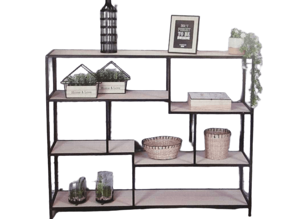 Shelf Rack Metal With Mdf