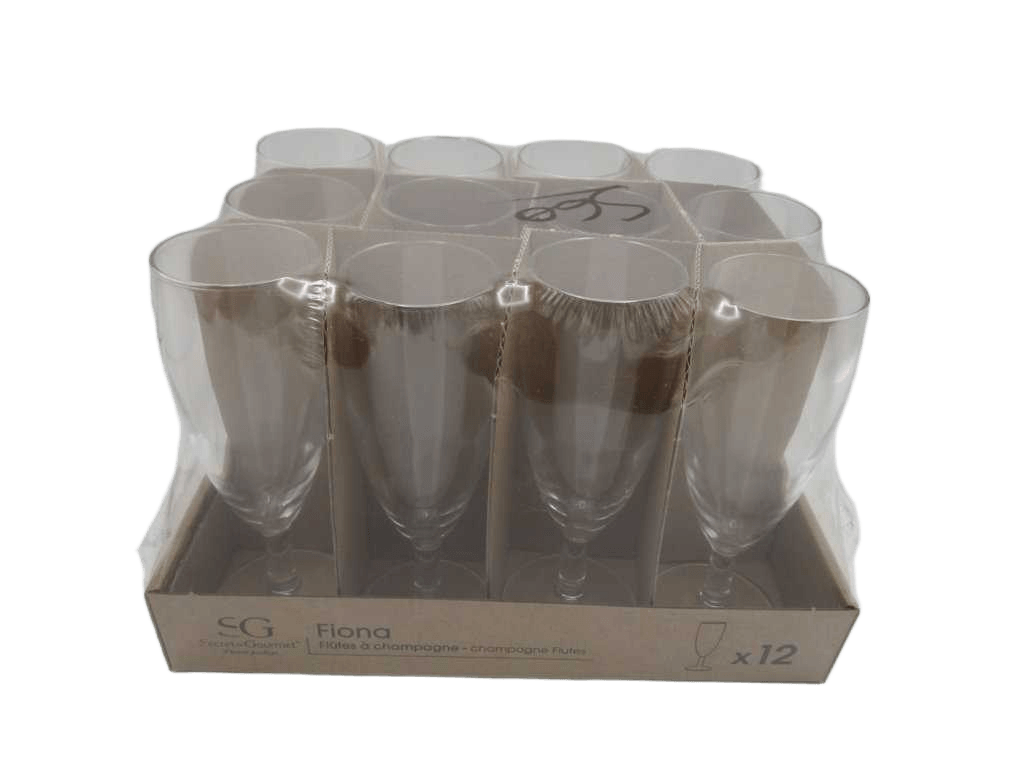 Champagne Glass X12 Box