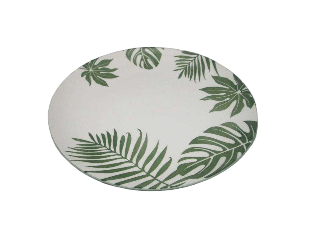 Plate Porcelain 265mm Green