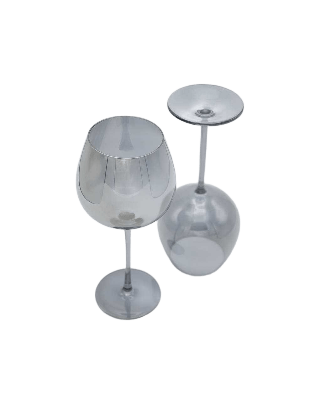 Glass Wine Cup Smoke 550ml