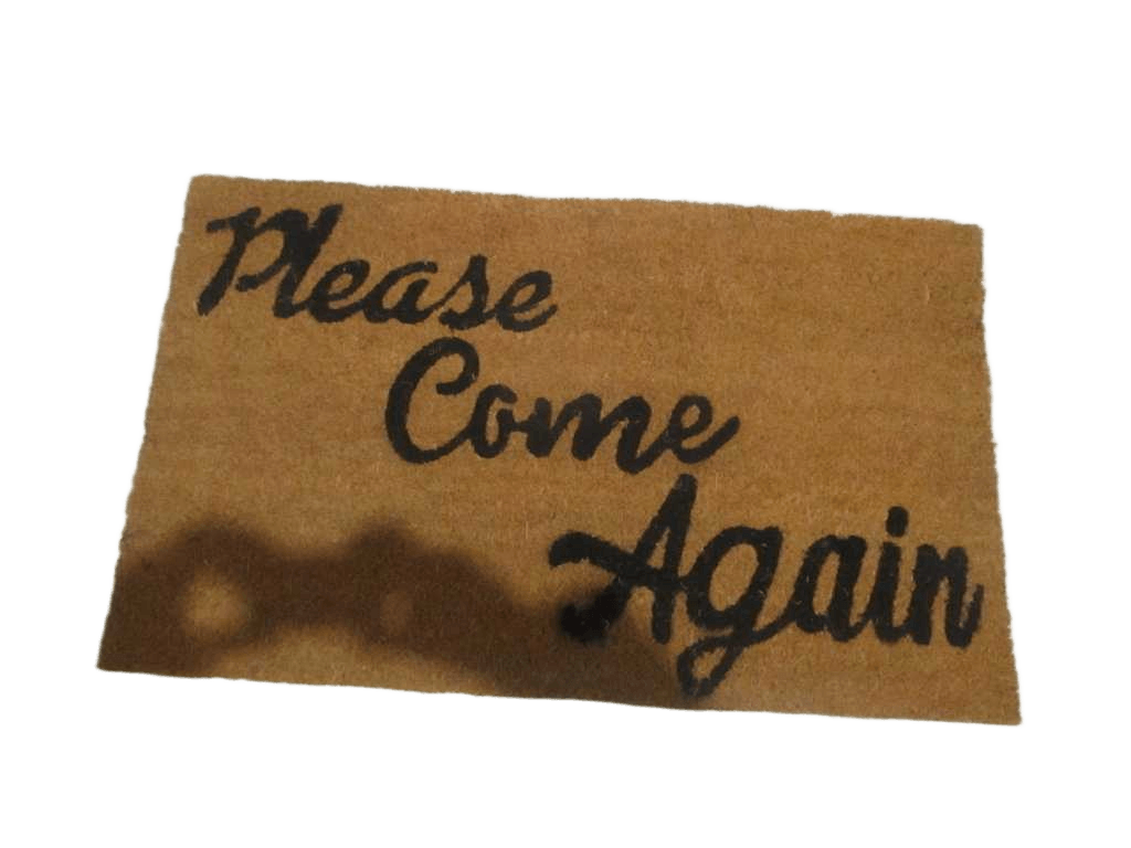 Doormat Printed With Pvc Back
