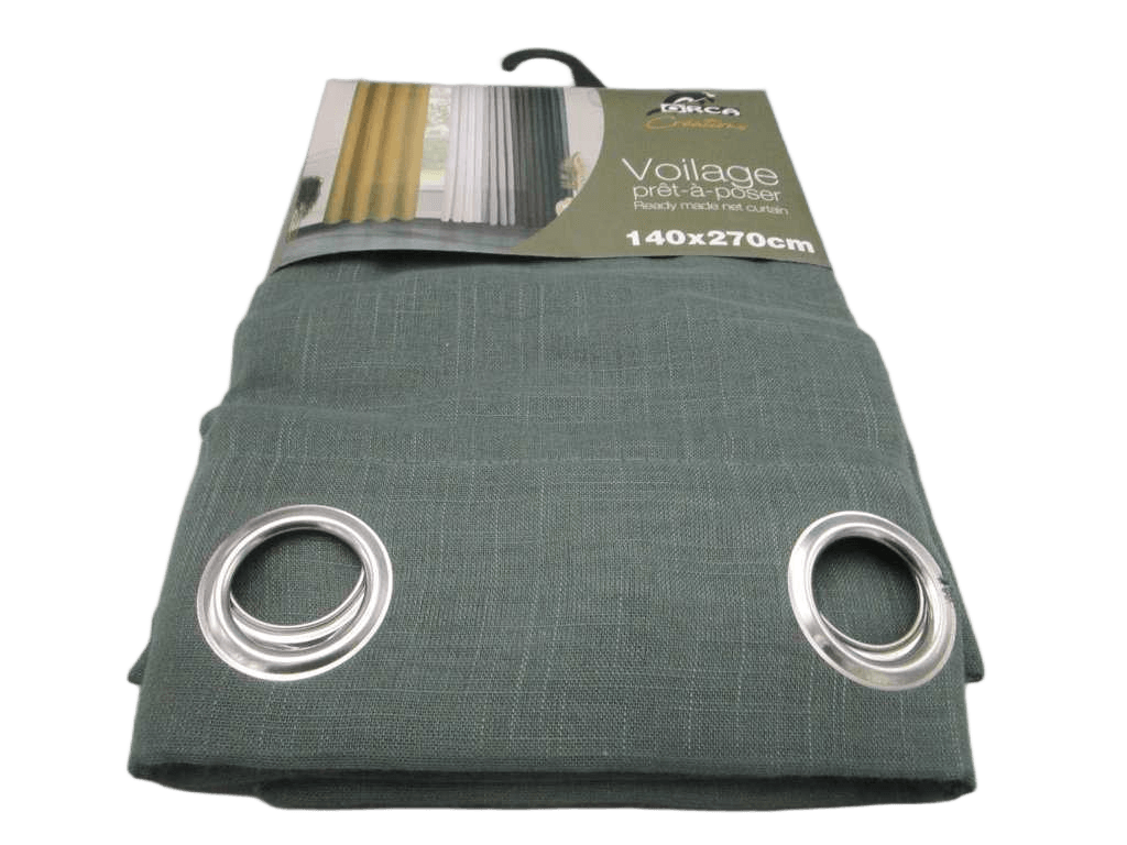 Curtain 140x270 Cm 8 Rings 100% Polyester