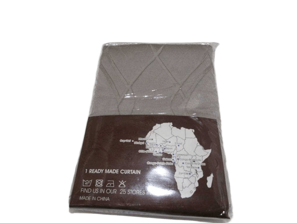 Curtain 140x270cm 100 Polyester 8 Rings 160 Gsm With Pvc Packing