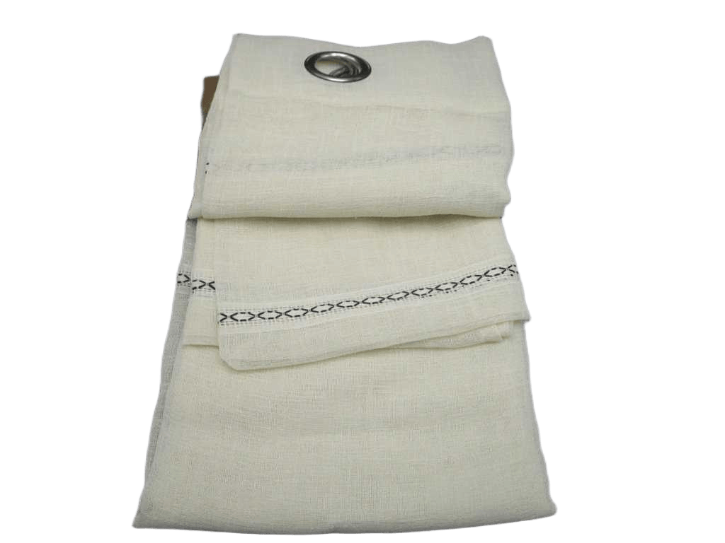 Curtain With 8 Rings Round Teal Matt 100% Polyester Gsm Pvc Packing