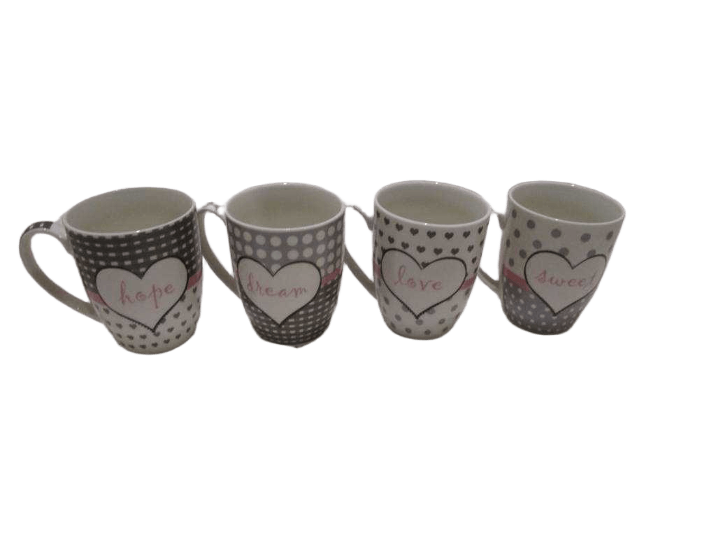 Mug Cup 350cc4 Color Ass