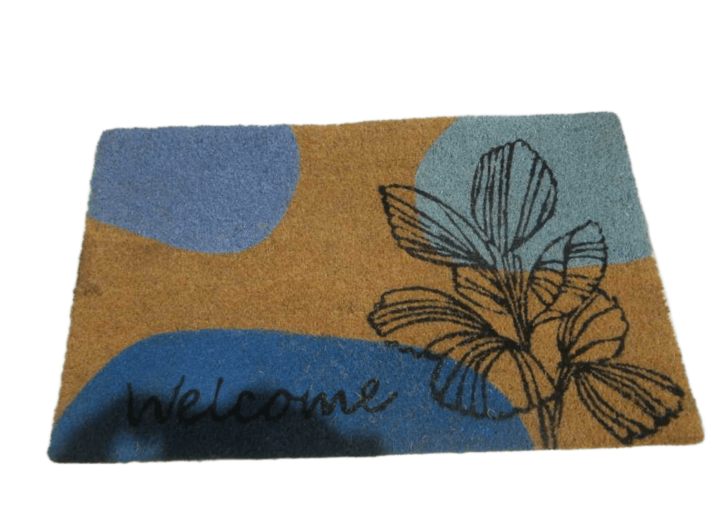 Doormat Printed With Pvc Back