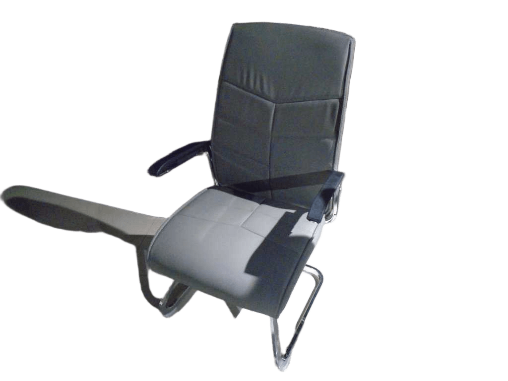 Visitor Chair Pu Ft-07 Grey 1cl=