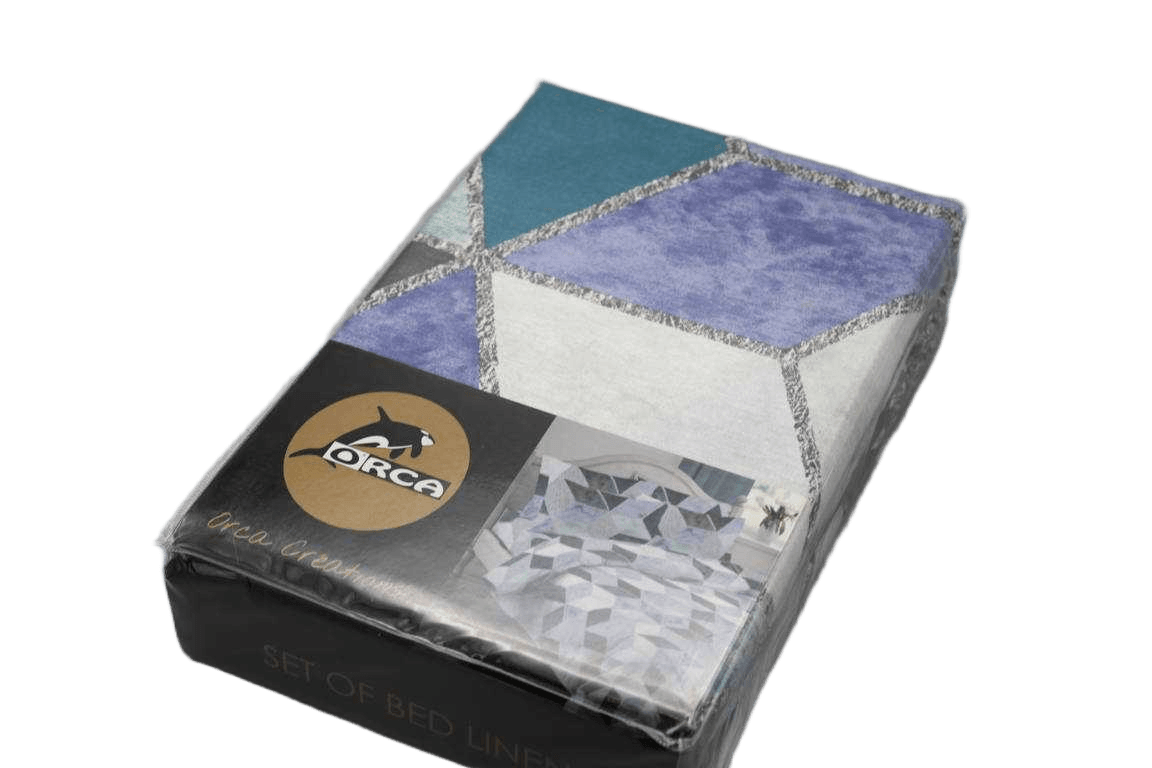 Flat Sheet 240x300 + 2 Pillow Case 50x70 Cm Blue