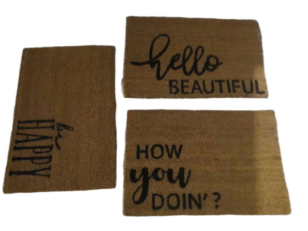 Doormat Cocos 39x59cm 3ass