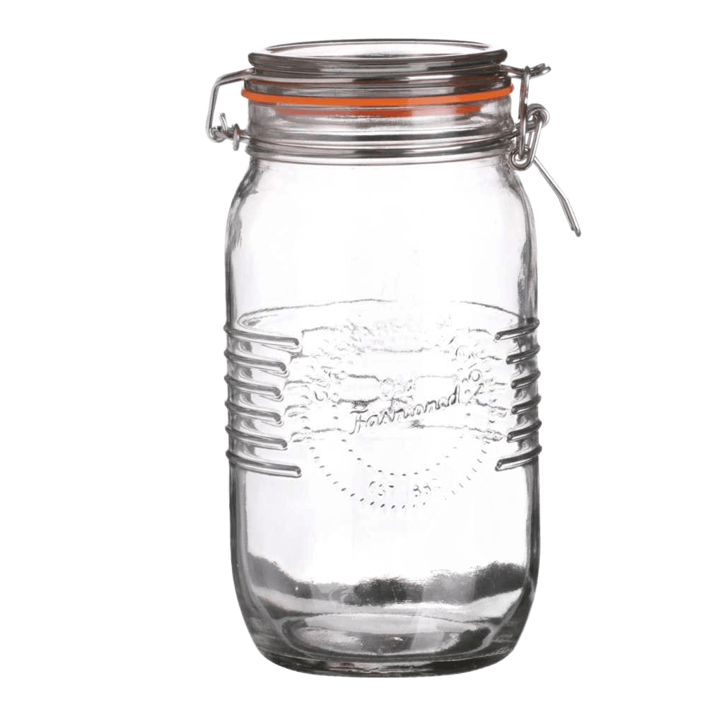Jar Conservation - Vintage - Hermetic Jar With Clip 1500ml