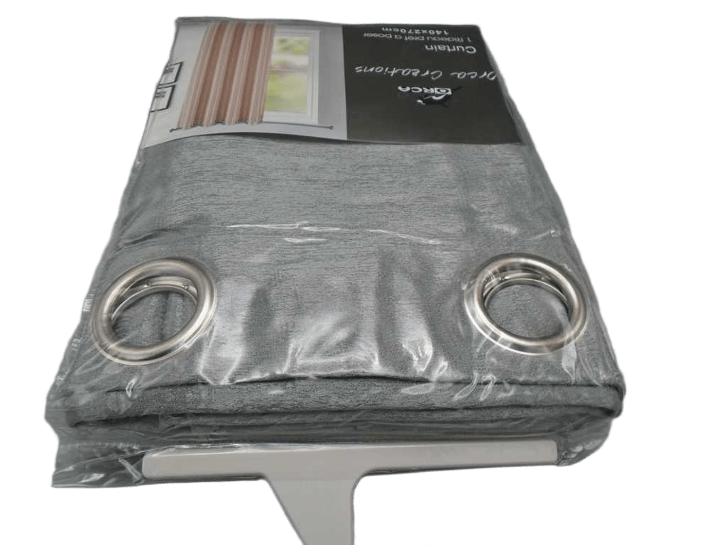 Curtain Jacquard Blackout 140 X 270 Cm - 8 Rings Polyester