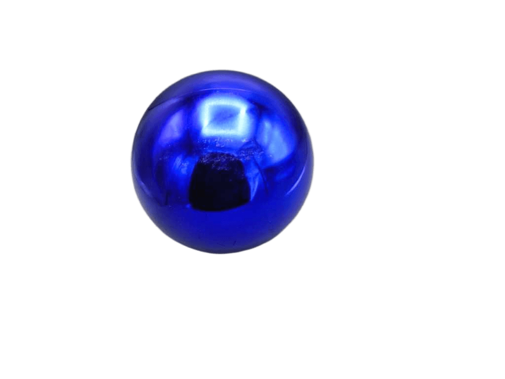 Christmas 25cm Plastic Ball Dark Blue