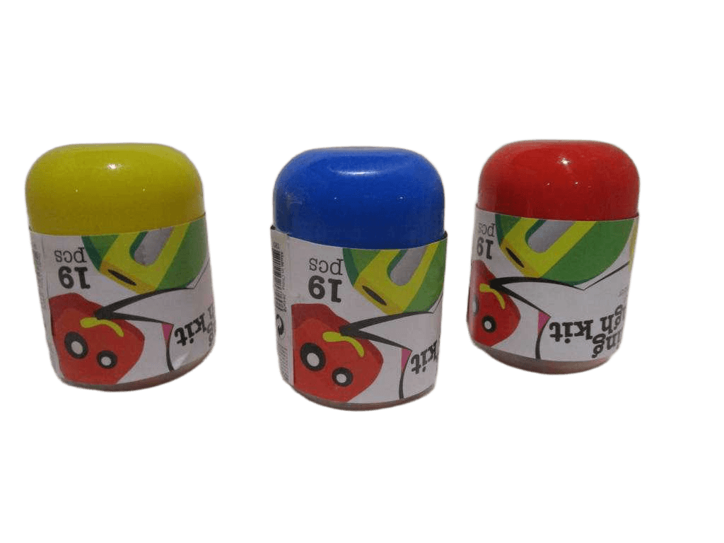 Craft Dough Set 19pcs Per Tube
