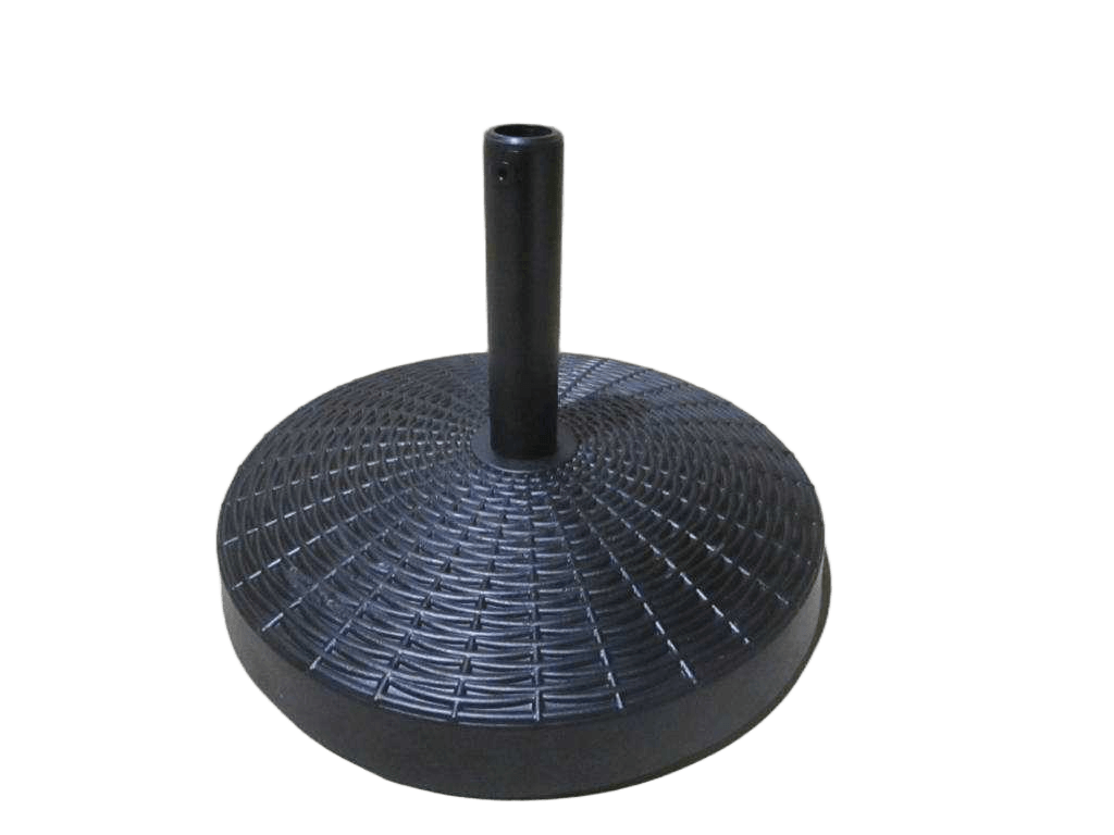 Umbrella Base,25 Kg,resineblack50*50*8cm