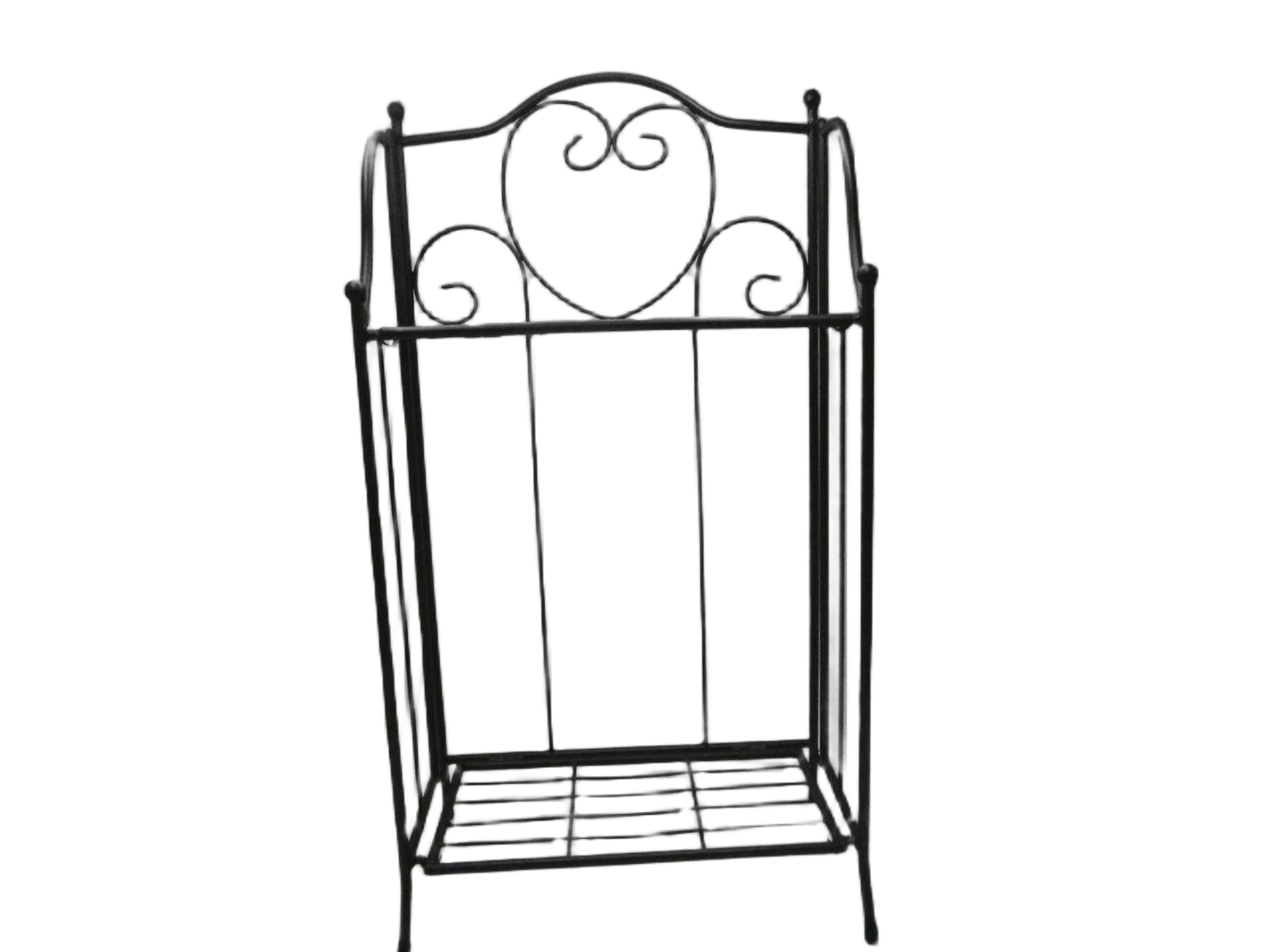 Flower Rack Foldable Black