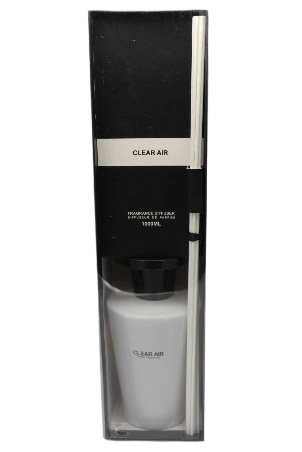 Diffuser "ar Air "8 Sticks White Glass+black 12x12x231000ml