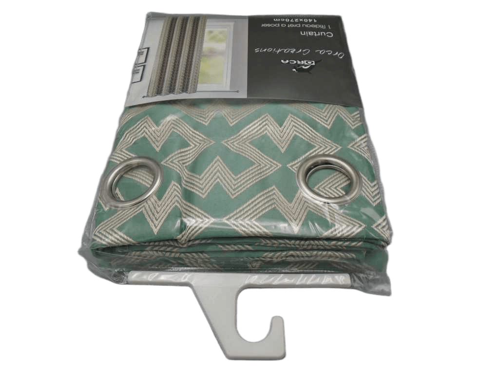 Curtain Jacquard 140 X 270 Cm - 8 Rings 100% Polyester