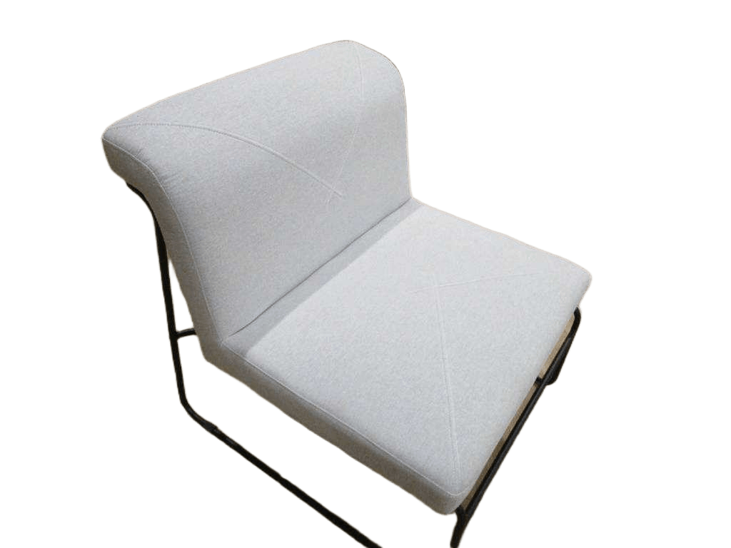 Chair Single Jlb-6 Grey 720*800*800mm 1cl=
