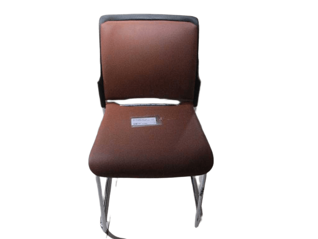 Visitor Chair Pvc+chromecamel 185