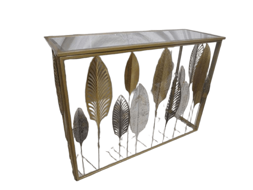 Consol Metal Table Top: Mirror Base: Metal108*36.8*80cm