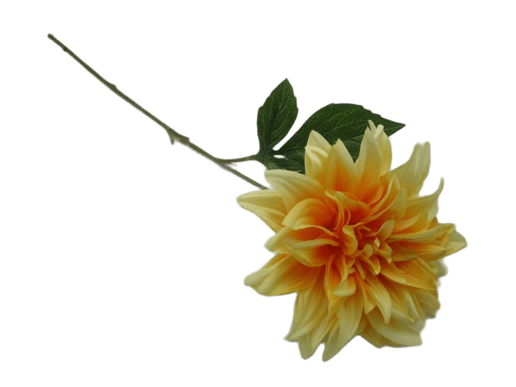 Artificial 51cm Single Dahlia