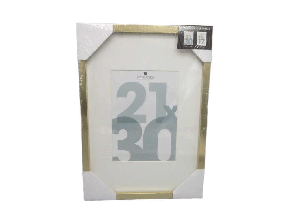 Photo Frame Gold 21x30 Manu