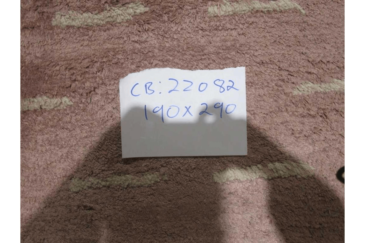 Carpet Handloomed Rug Viscose 100% With Fringes, 100% Cotton Backing
