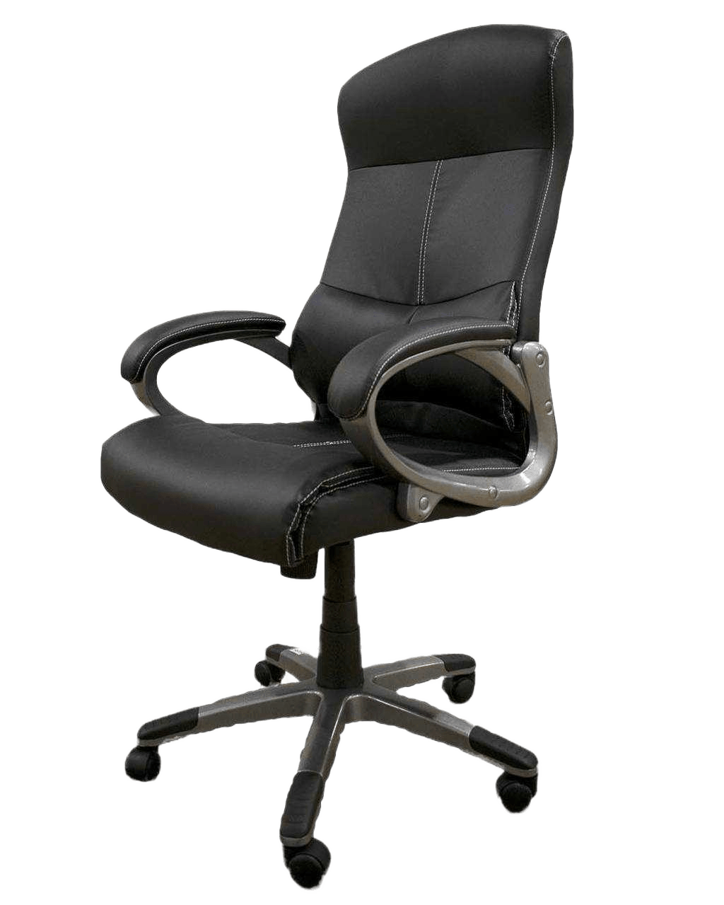 Office Chair Direction Pu Black 8851