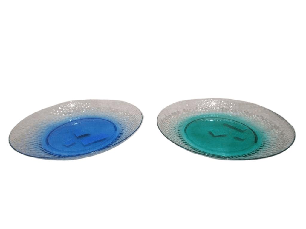Plastic Tray27 X 27 X 3.5 Ass Blue/Green