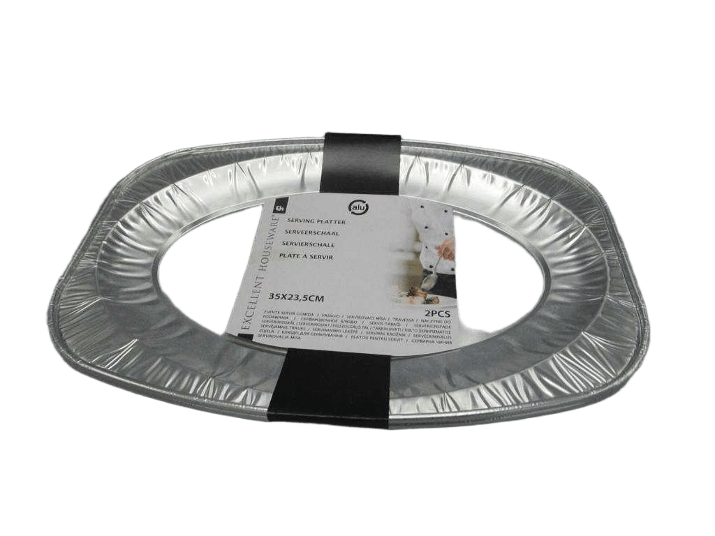 Plate For Serving Set 2pcs 1cl=