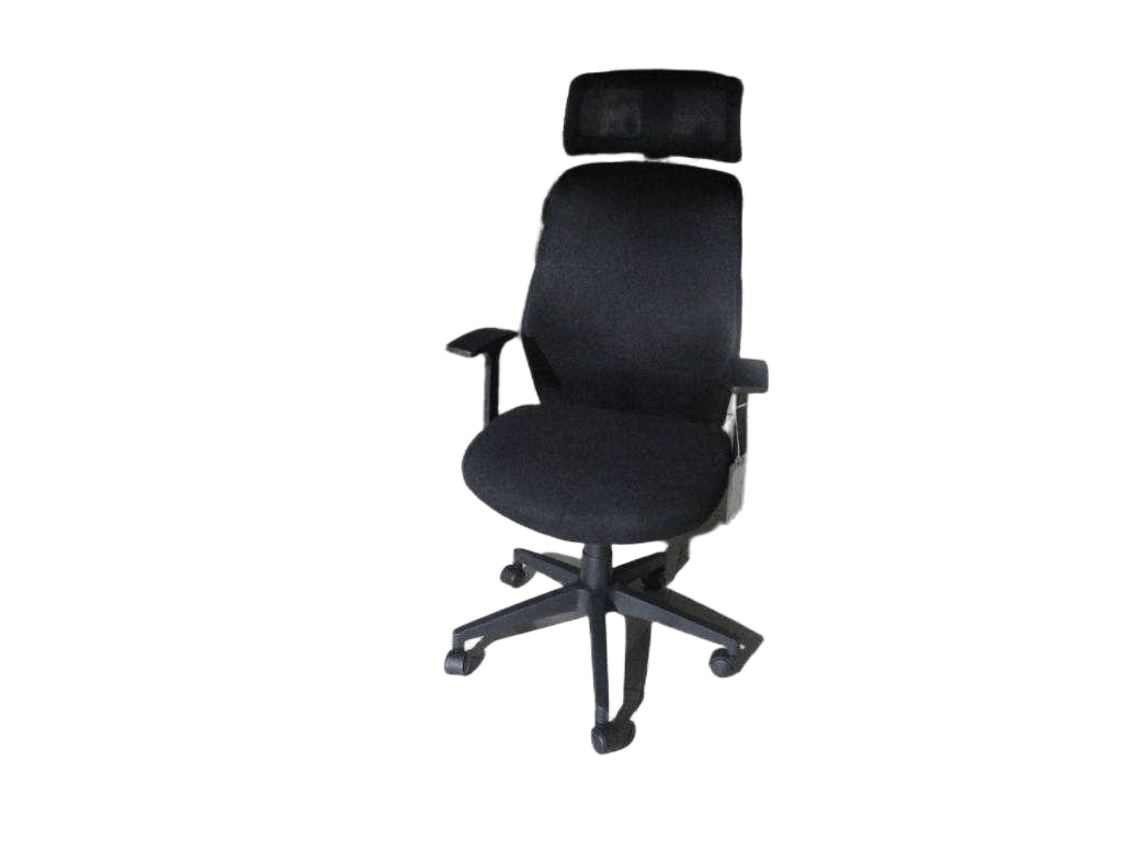 Office Chair Back:black Lfjf295-08 Seat:black Lfyh-01w62*d59*h117.5/125cmoffice Chair, Black Frame High Back, Nylon Base