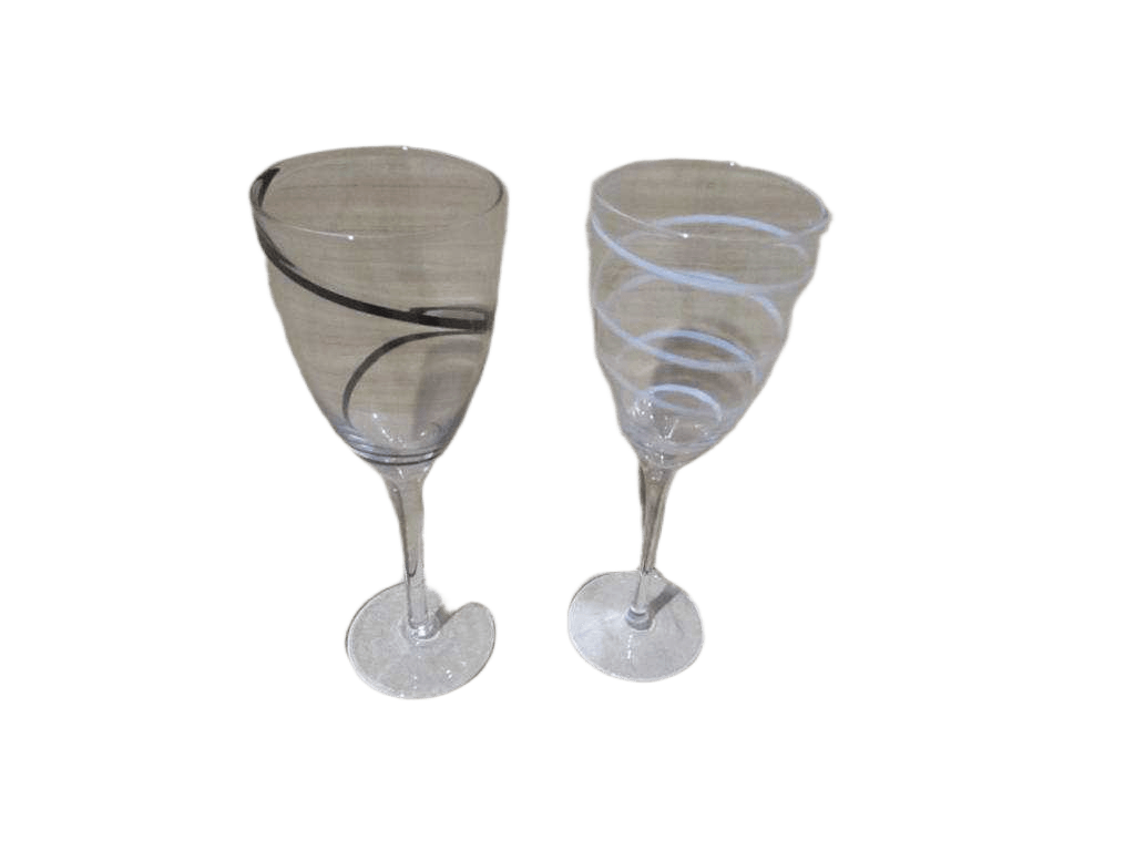 Cup Black Whiteh:23.5 R:8.2