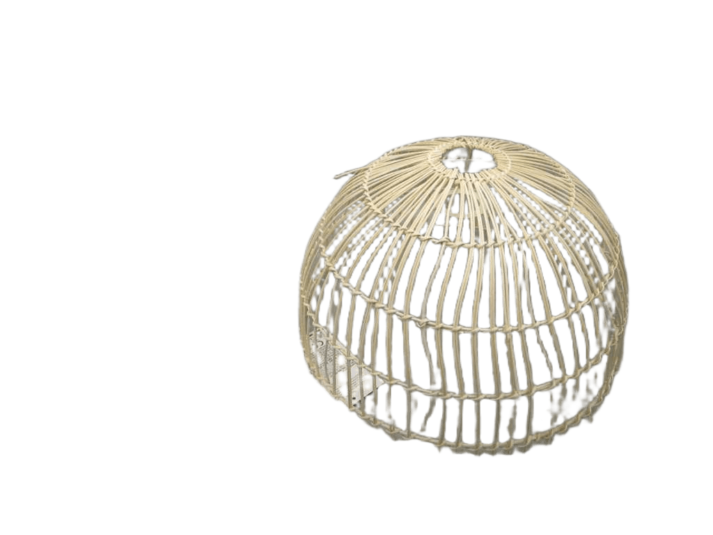 Hanging Lamp Rattan Dia40x22cm