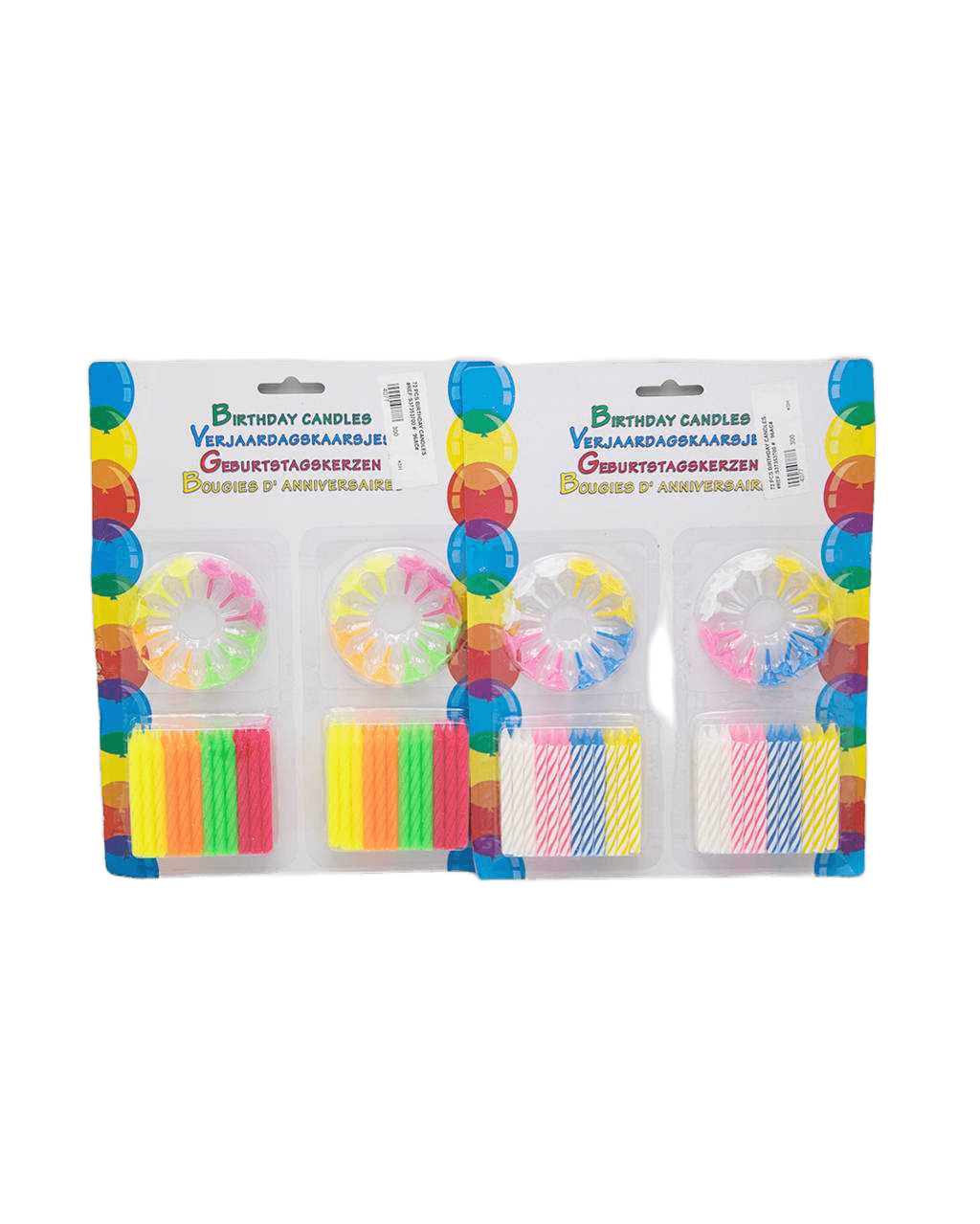 Candles Birthday 72 Pcs