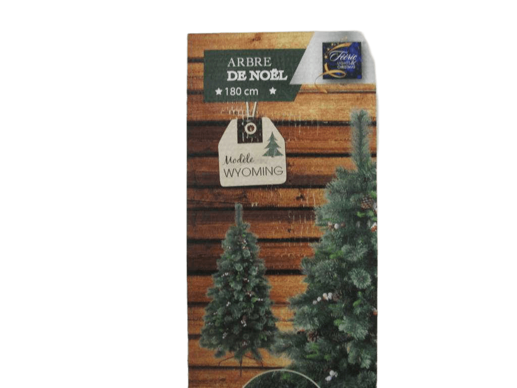 Tree Christmas Green Fir Wyoming H180cm