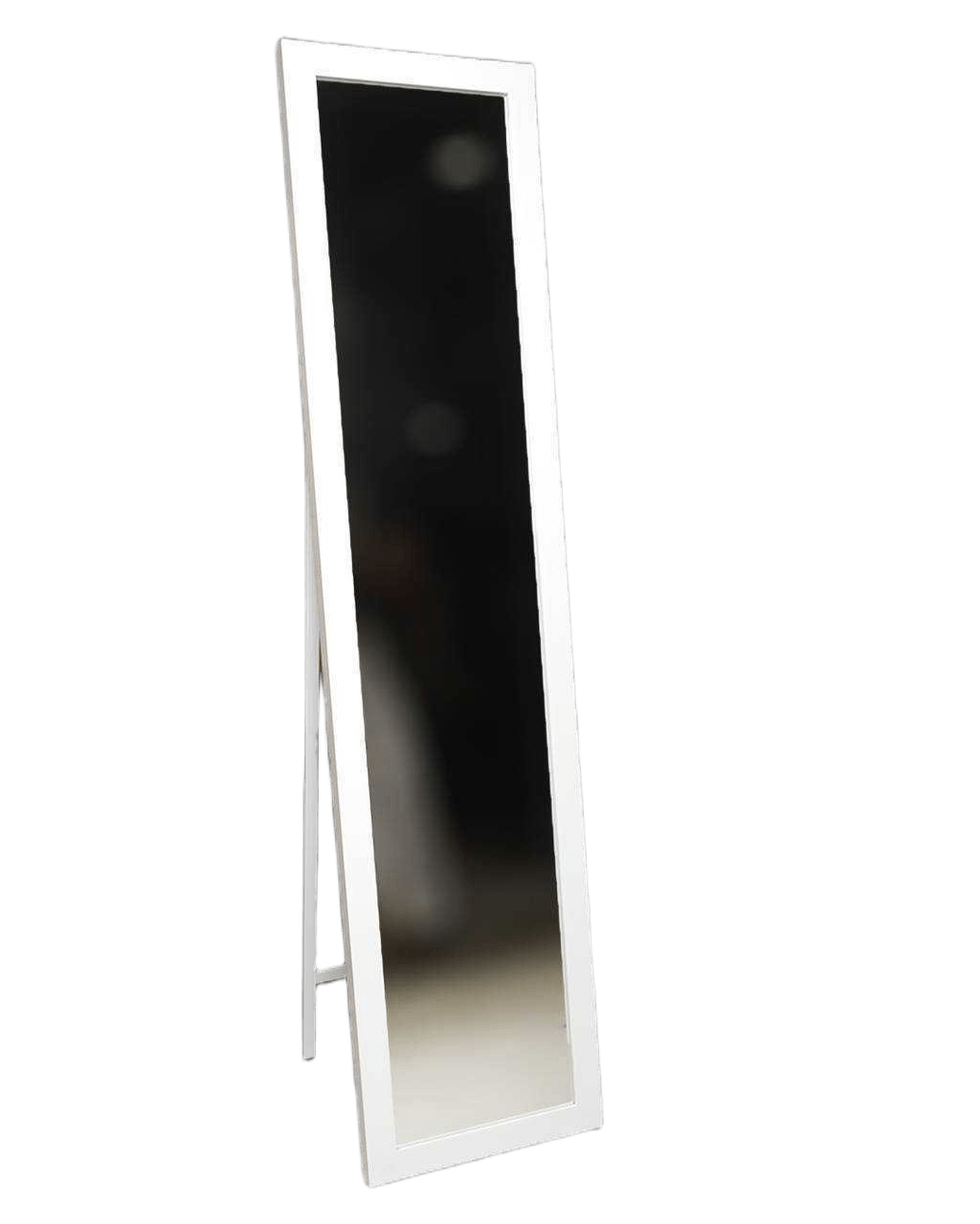 Mirror Standing Class White