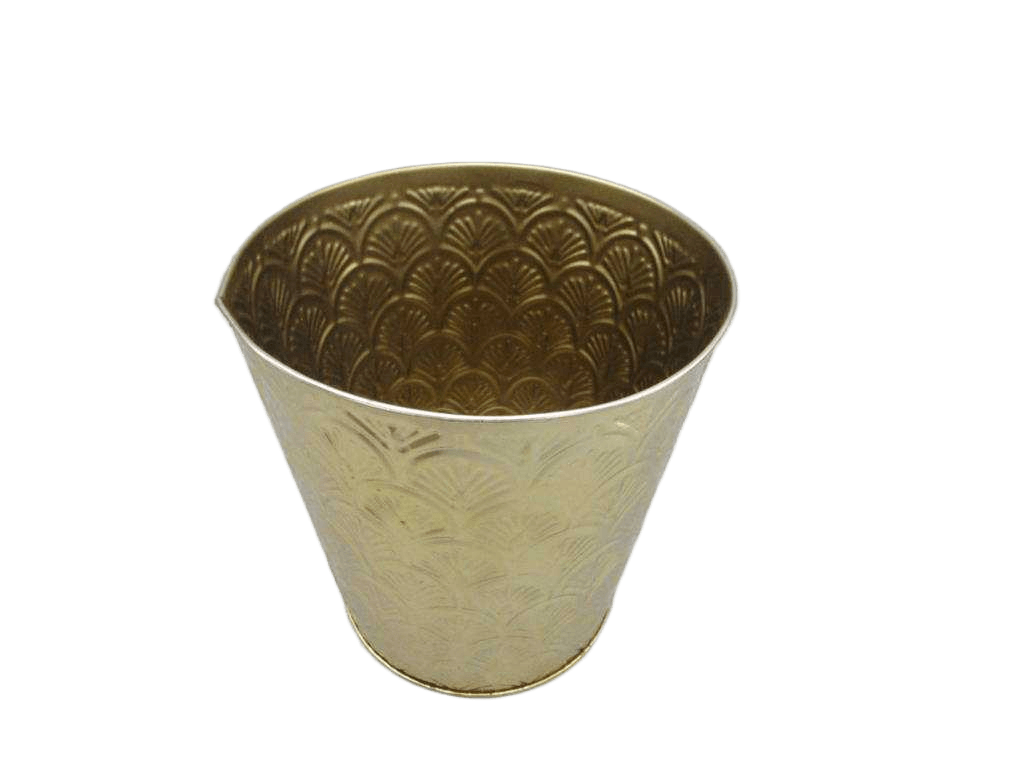 Pot Deco Gold D17x16cm 1cl=
