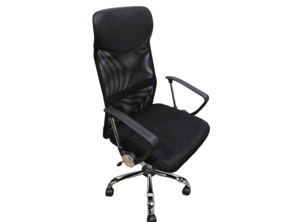 Office Swivel Chair, Mesh Black