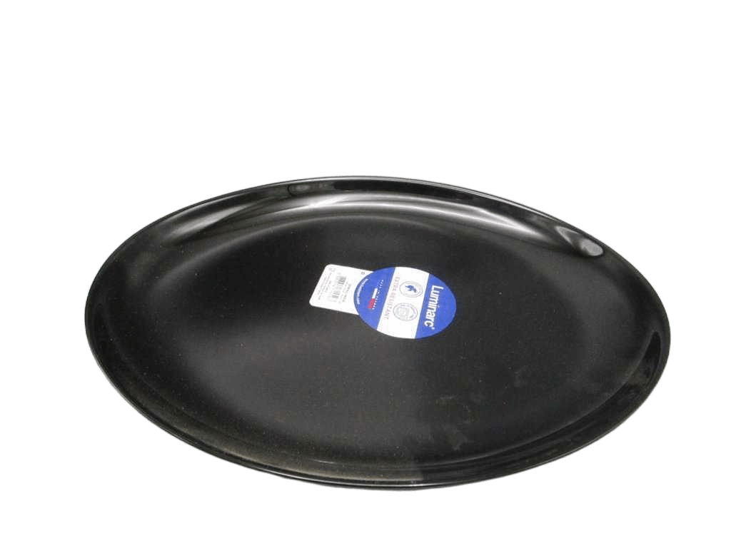Plate Temp Diwali Noir Oval Dish 25x33