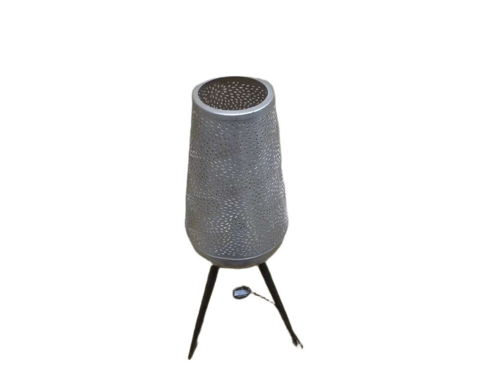 Floor Lamp Iron Etched